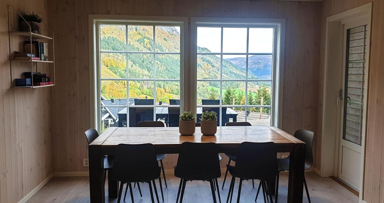 New And Exclusive Cottage In Voss With A Great View Skulestadmo Exterior photo